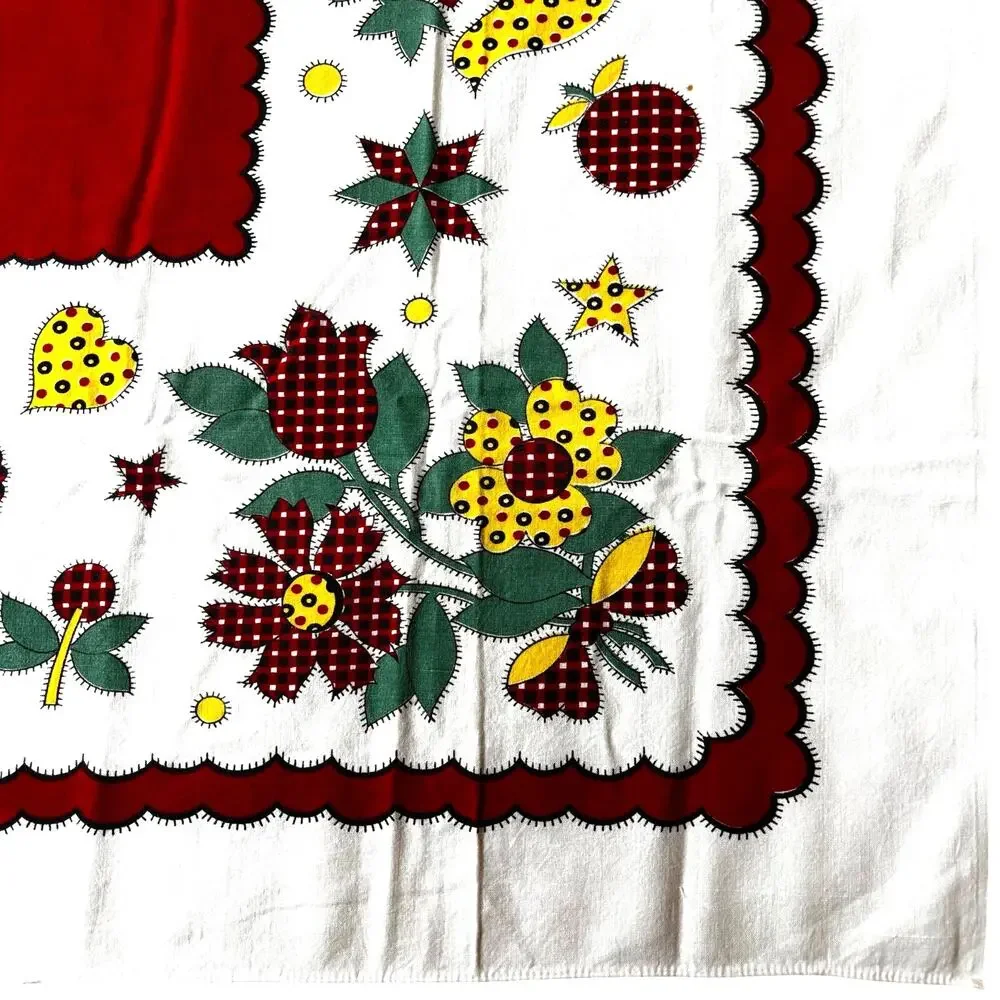 Vintage printed cotton